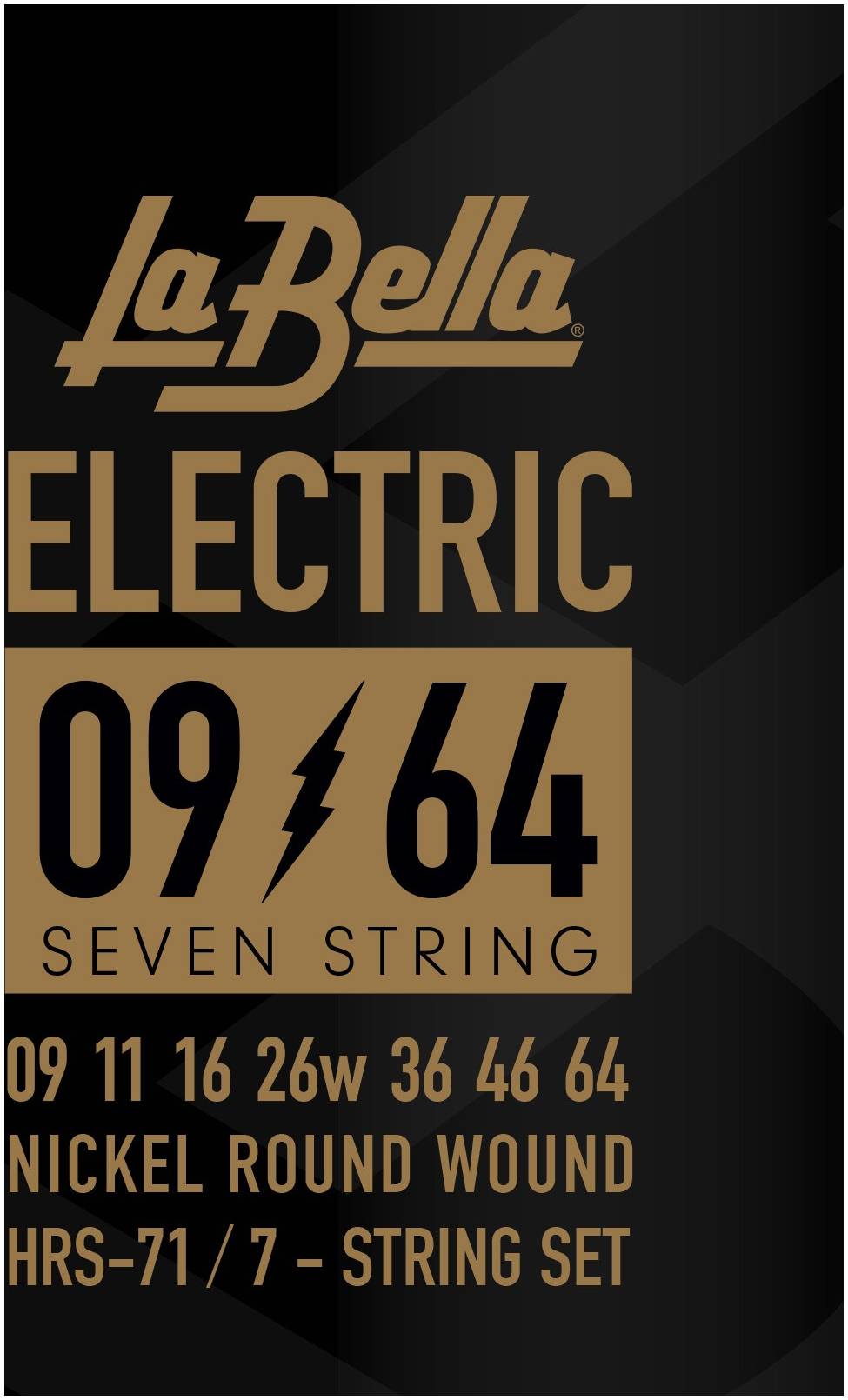 LA BELLA HRS-71 - Струны для 7 струнной электрогитары