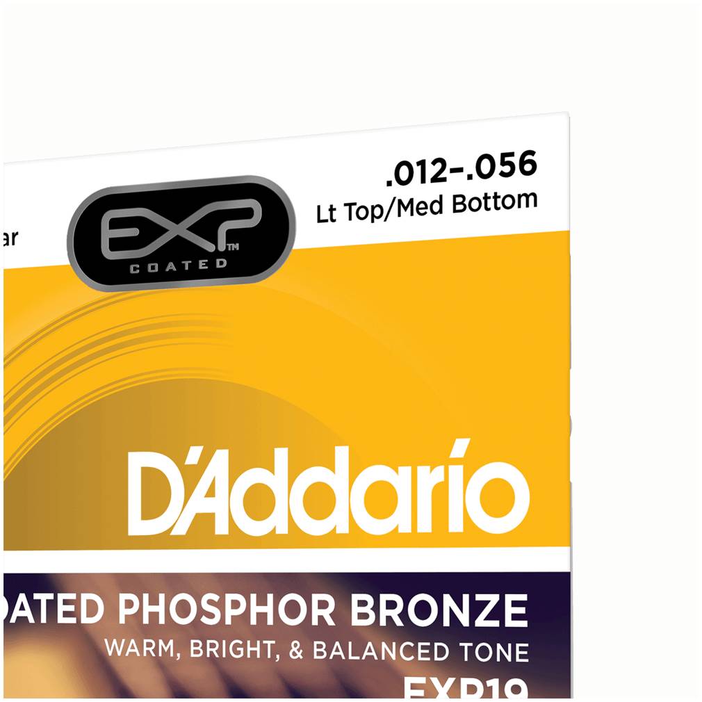 D'ADDARIO EXP19 - Струны для акустической гитары