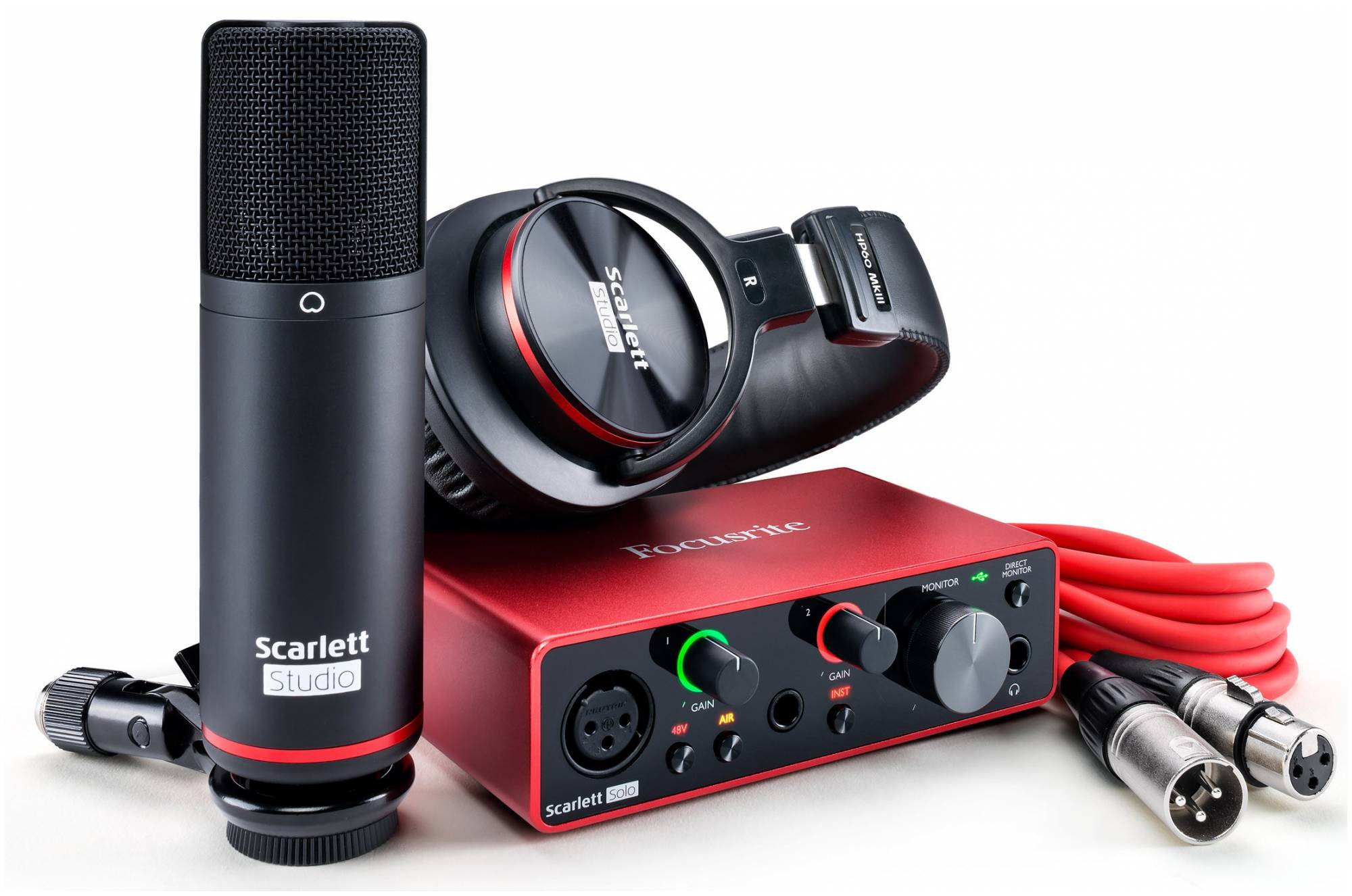 FOCUSRITE Scarlett Solo Studio 3rd Gen - Студийный комплект