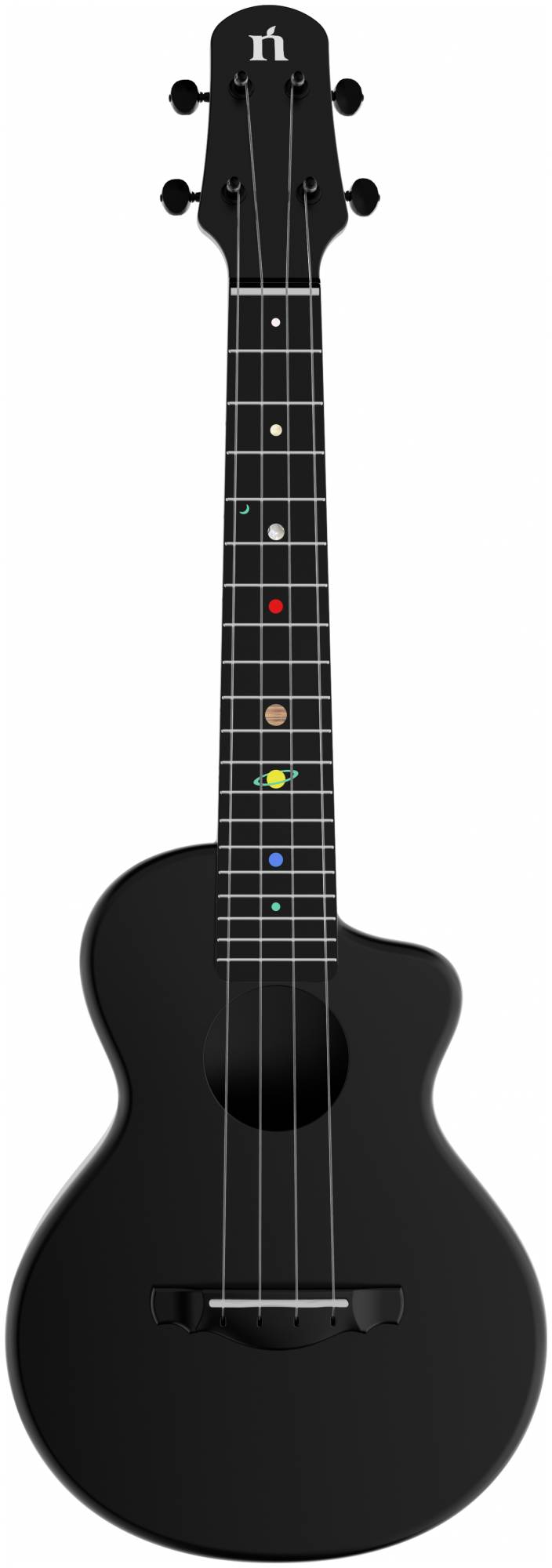 NEBULA Meteor Cosmic Black - Укулеле