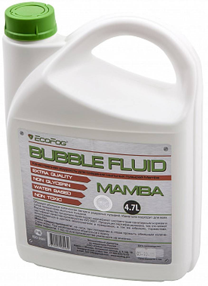 EcoFog EF-Mamba - Жидкость для мыльных пузырей