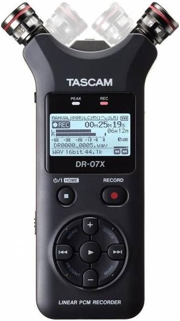 Tascam DR-07x - Портативный цифровой диктофон
