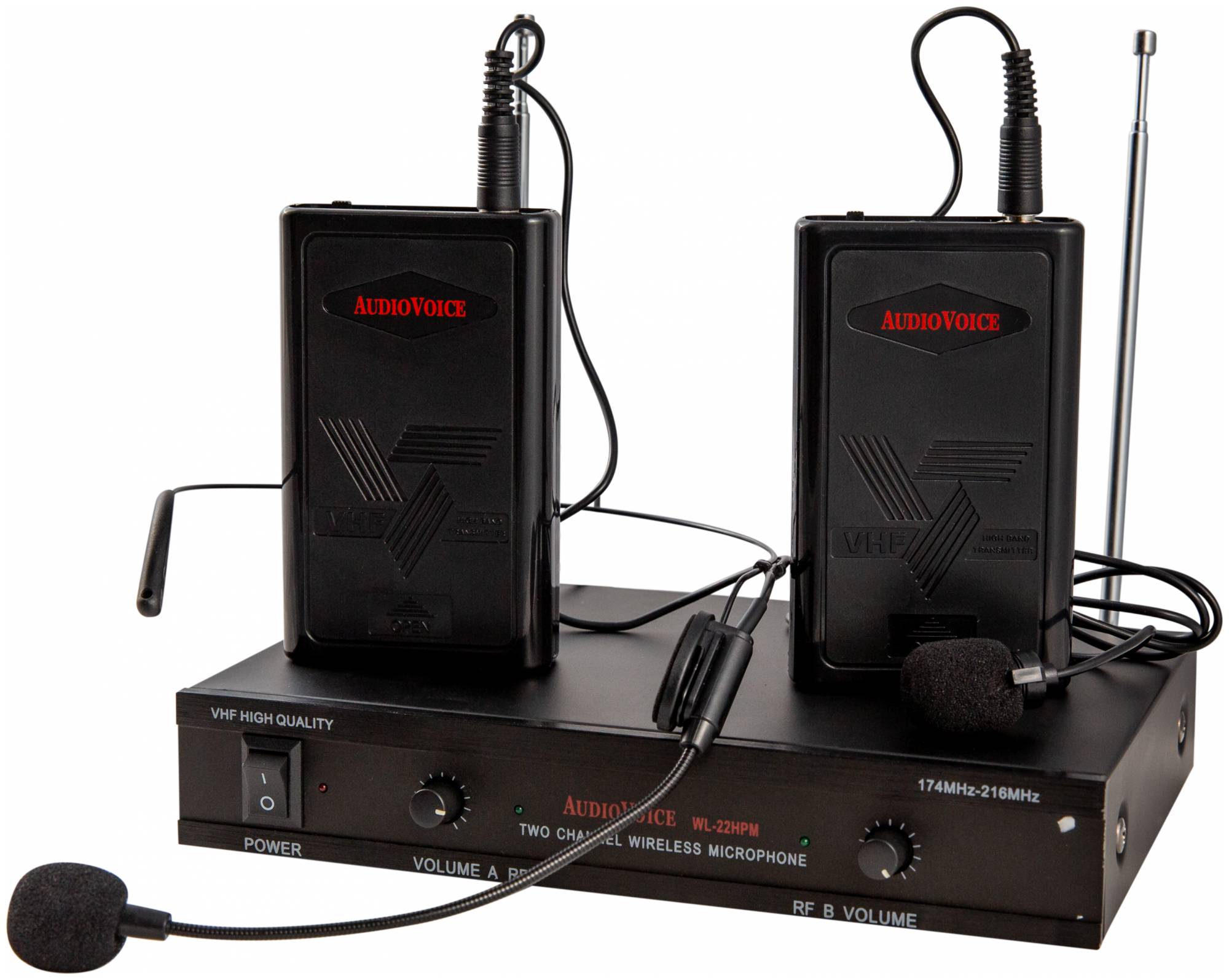 AUDIOVOICE WL-22HPM - Радиосистема