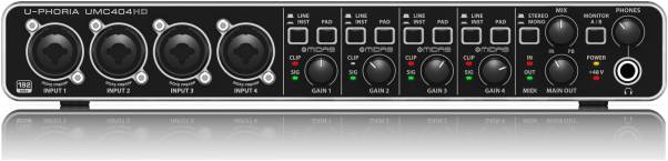 BEHRINGER UMC404HD - Звуковая карта