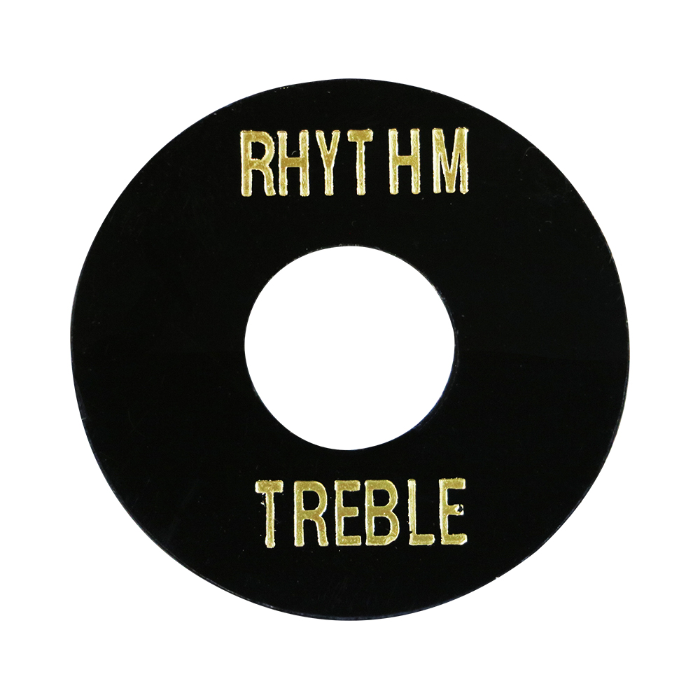 Hosco LP-SW-B - Накладка под переключатель Treble/Rhythm, черная