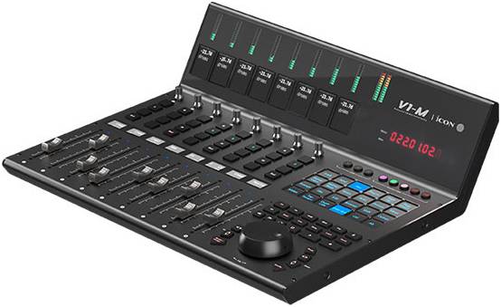 ICON V1-M - USB MIDI DAW контроллер, 9 моторизованных фейдеров, 8 двухфункциональных...