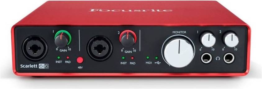 FOCUSRITE Scarlett 6i6 2nd Gen - Звуковая карта