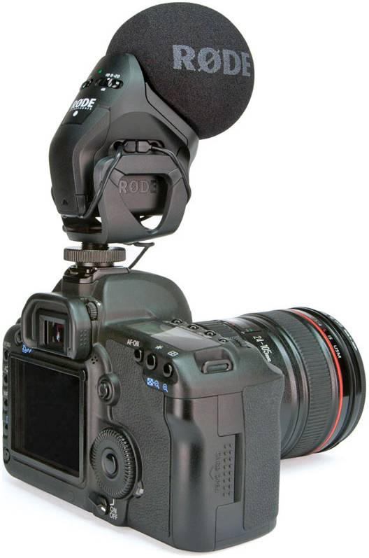 RODE STEREO VIDEOMIC PRO Накамерный стерео микрофон