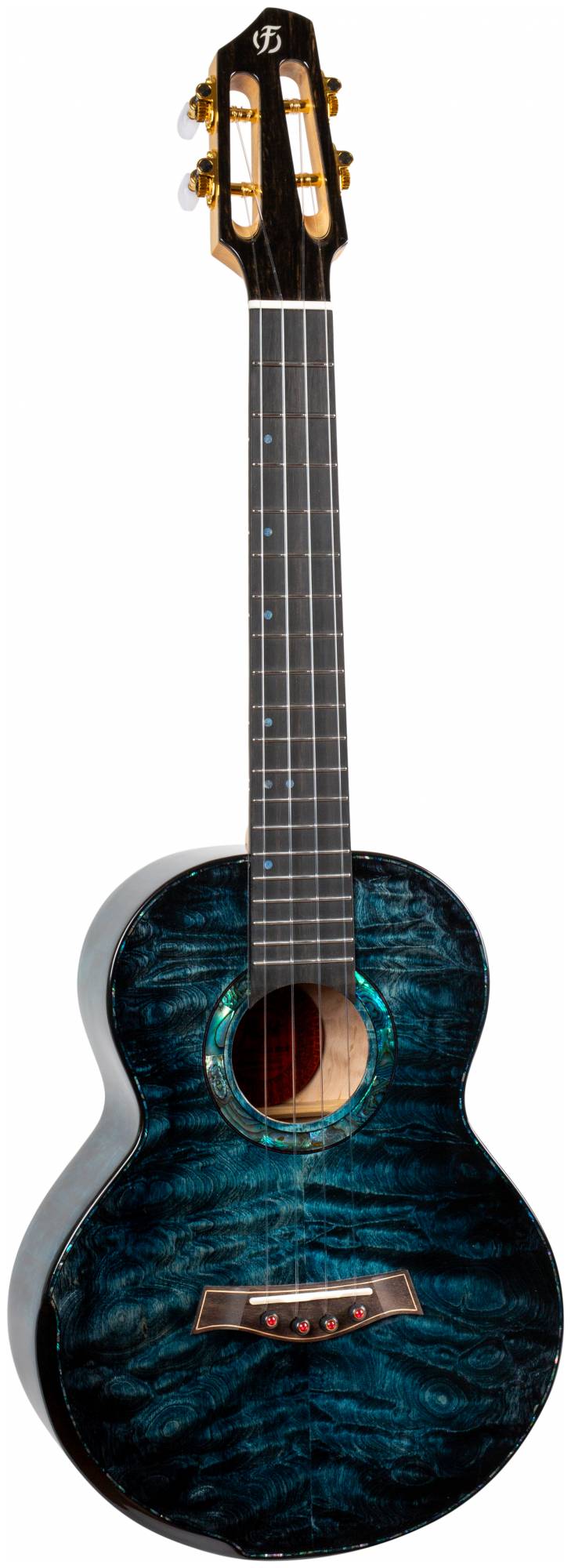 FLIGHT A10 QM Aqua Blue - Укулеле тенор