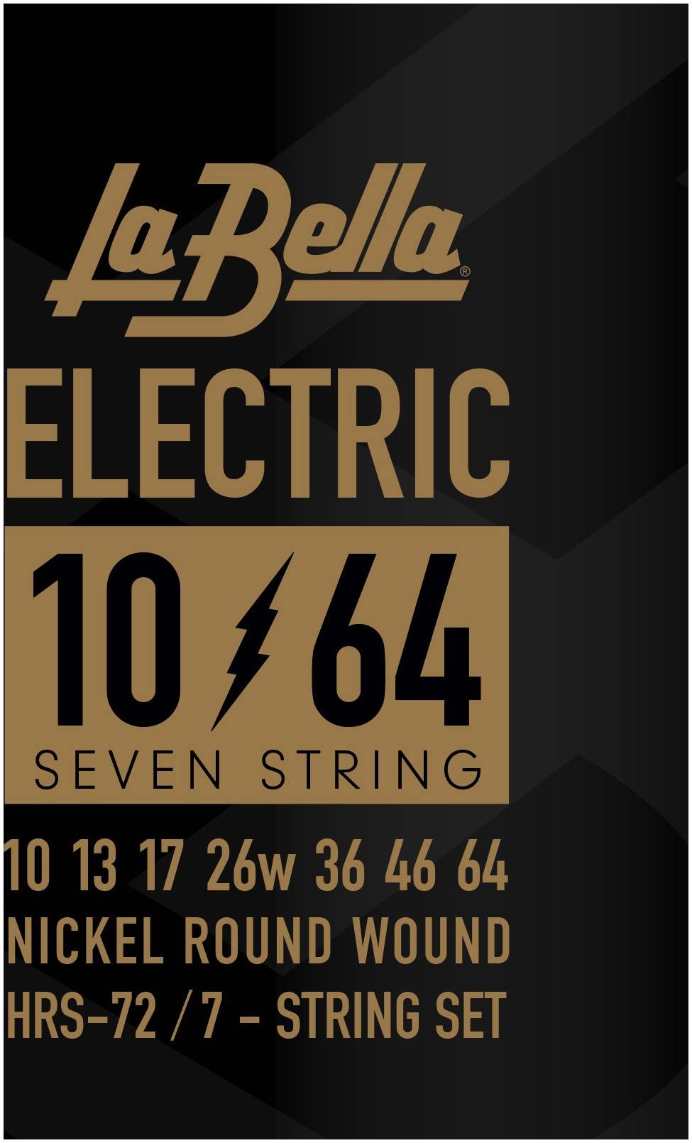 LA BELLA HRS-72 - Струны для 7 струнной электрогитары