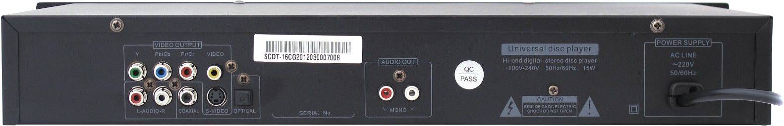 PROAUDIO SCDT-16 - MP3/CD проигрыватель