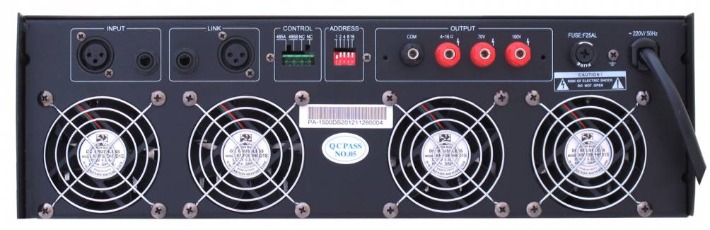 PROAUDIO PA-1000D - Усилитель мощности трансляционный