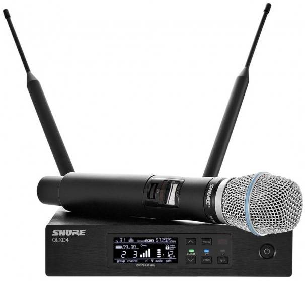 SHURE QLXD24E/B87A K51 - Радиосистема вокальная