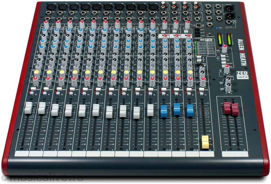 ALLEN&HEATH ZED16FX - Микшерный пульт