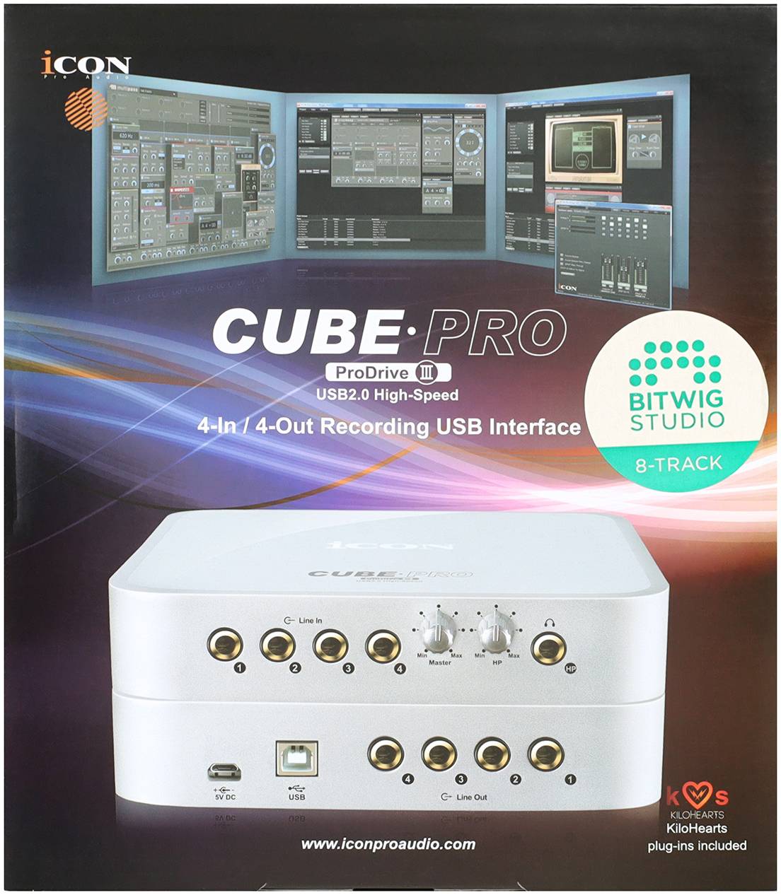 ICON Cube Pro - Аудиоинтерфейс