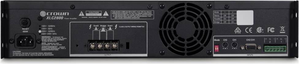 CROWN XLС 2800 - Усилитель мощности
