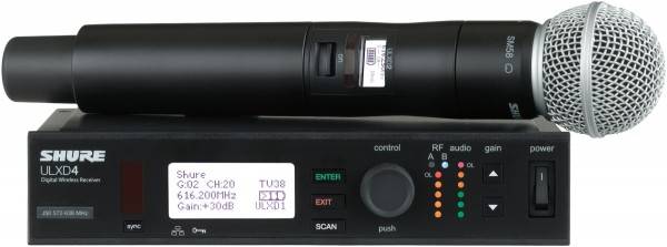 SHURE ULXD24E/SM58 K51 - Радиосистема