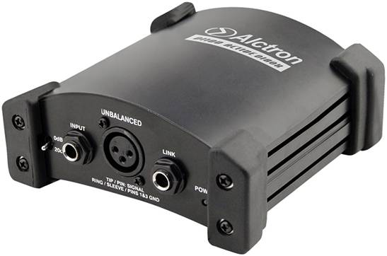 ALCTRON DI100 D.I. Box Преобразователь акустического сигнала, активный,...