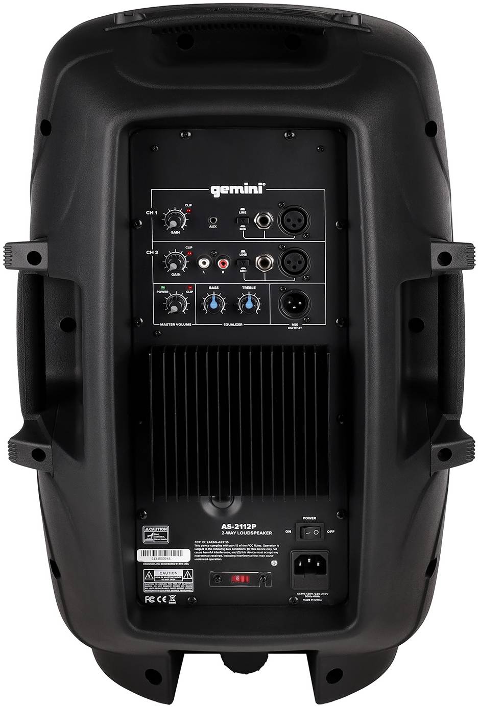 GEMINI AS-2112P - Акустическая система
