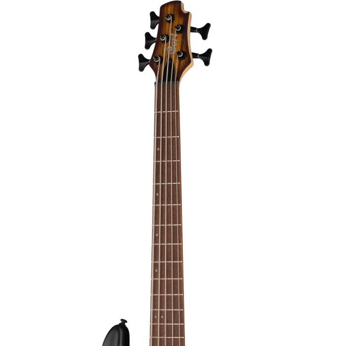 CORT C5-Plus-ZBMH-OTAB Бас-гитара, 5-ти струнная, коричневый санберст,...