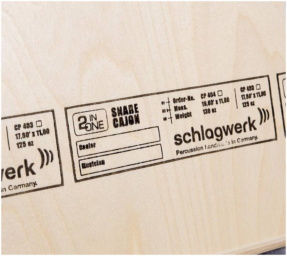 SCHLAGWERK CP403RED - Кахон с подструнником