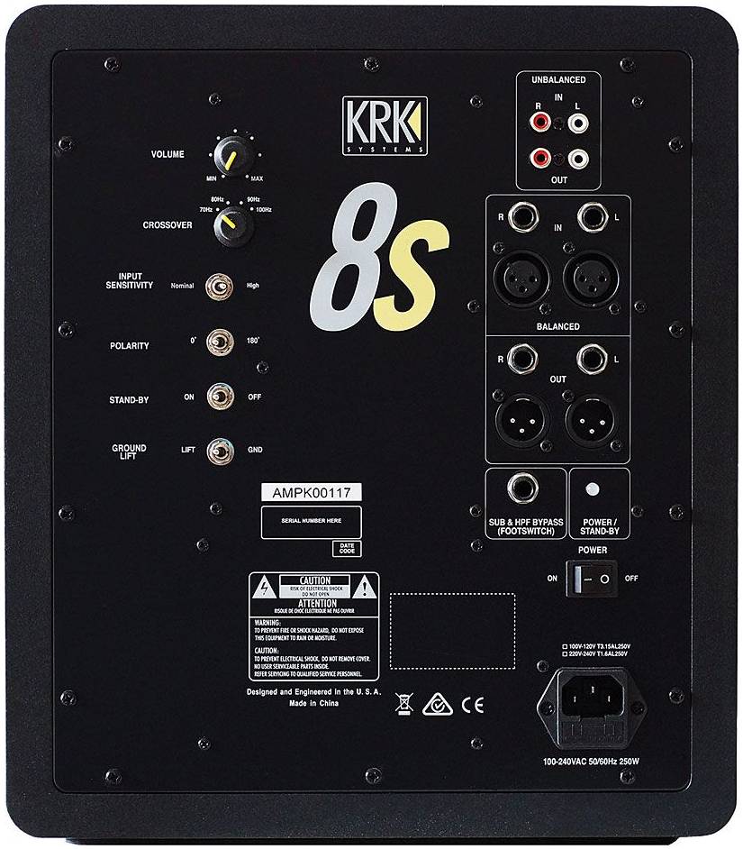 KRK 8S2 - Сабвуфер