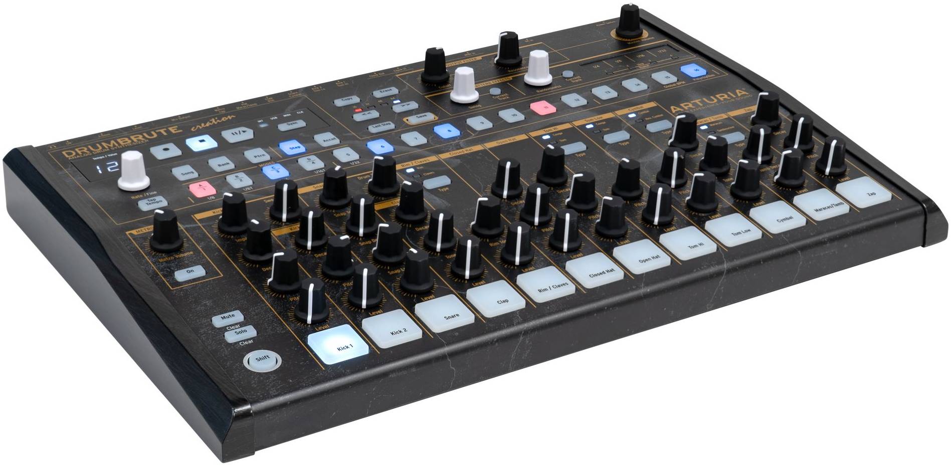 Arturia DrumBrute Creation Edition - Аналоговый синтезатор ударных