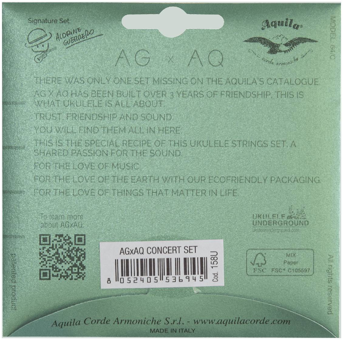 AQUILA 158U - Струны для укулеле концерт