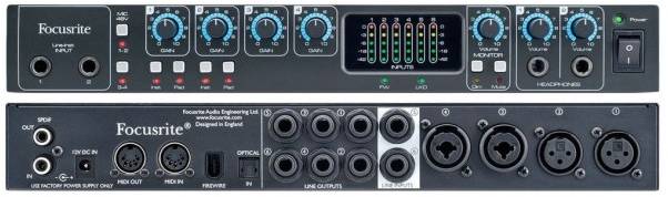 FOCUSRITE Saffire PRO 26 Firewire - Звуковая карта