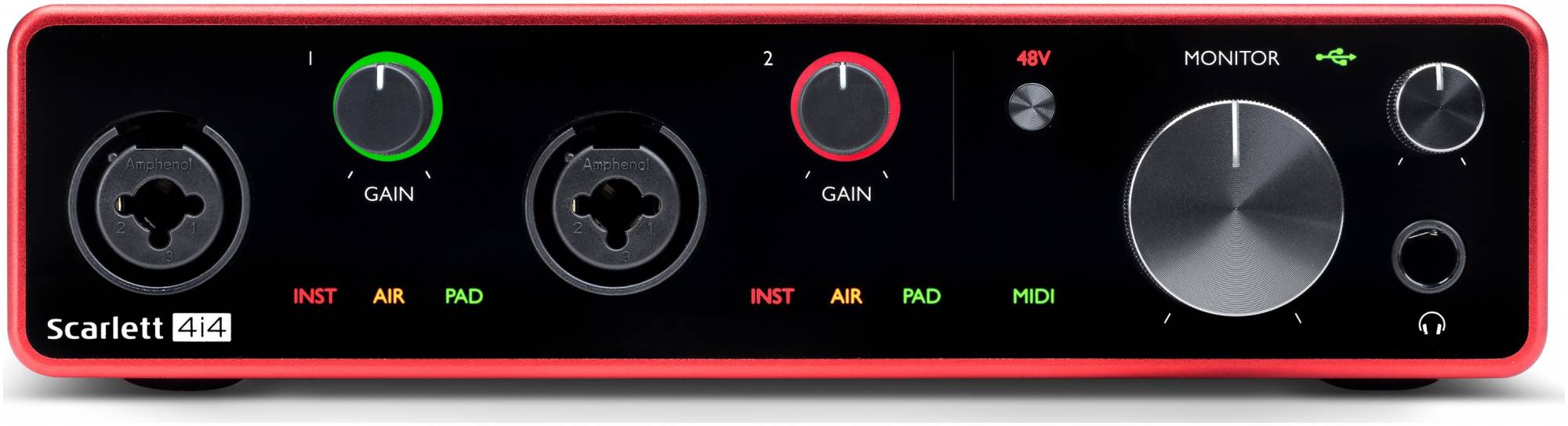 FOCUSRITE Scarlett 4i4 3rd Gen - Аудиоинтерфейс