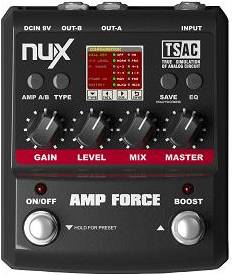 NUX AMP FORCE - Педаль эффектов