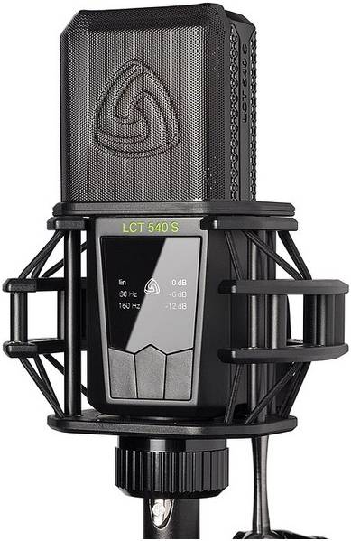 LEWITT LCT540SUBZERO - студийный кардиоидый постоянно поляризованный микрофон...