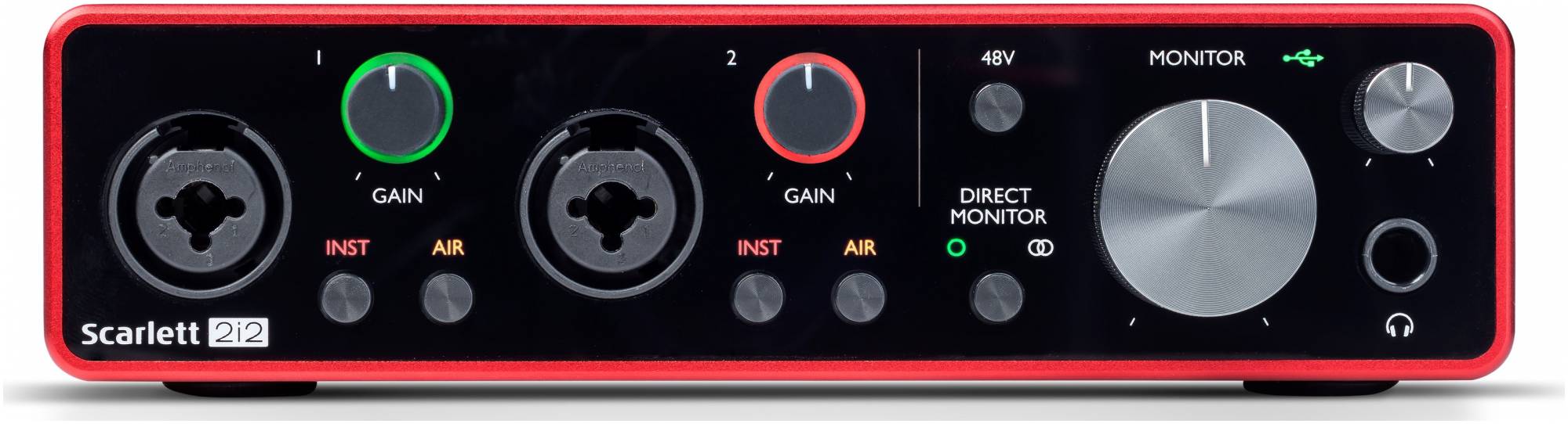 FOCUSRITE Scarlett 2i2 3rd Gen - Аудиоинтерфейс