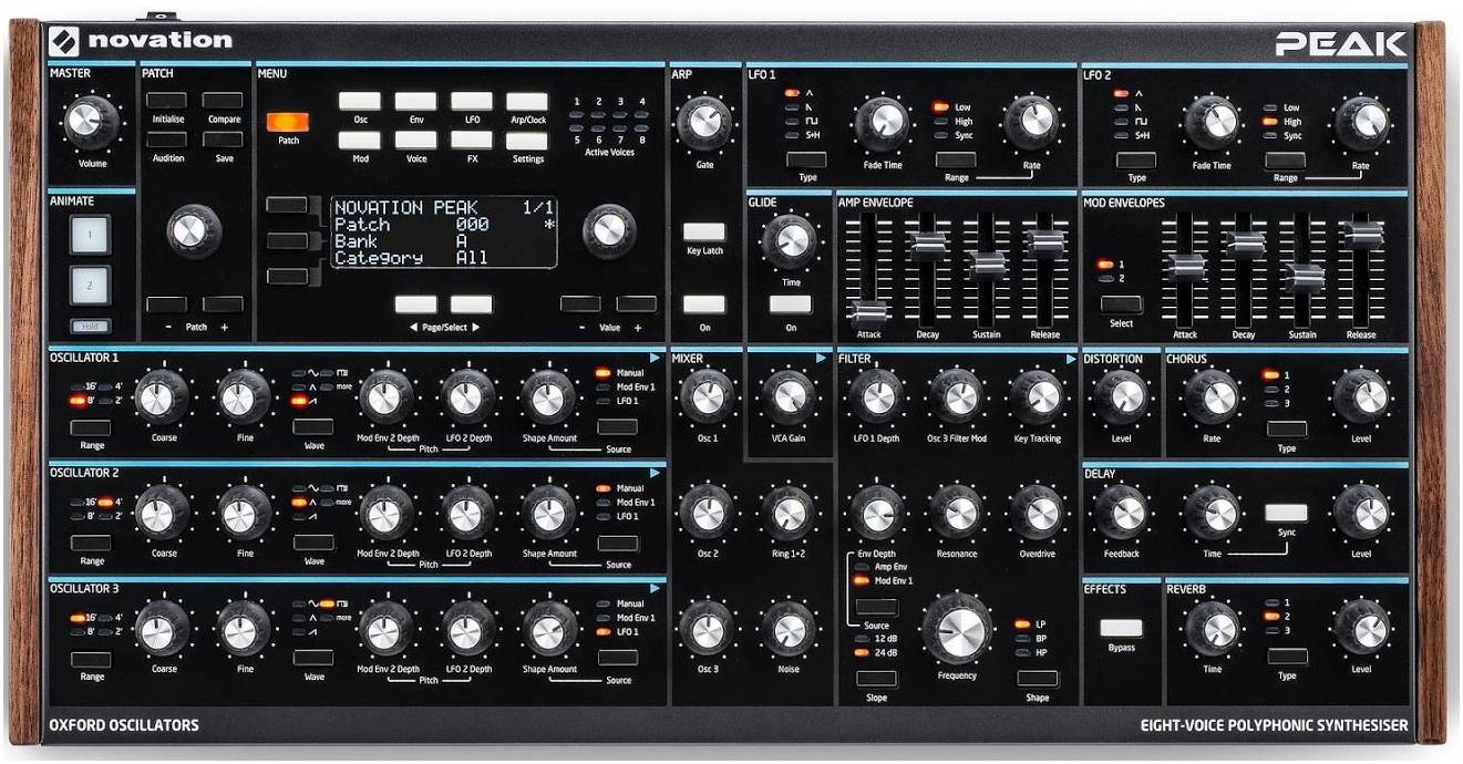 NOVATION PEAK - Синтезатор