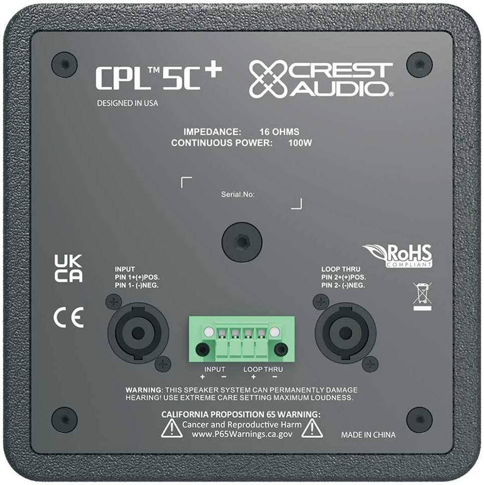 CREST AUDIO CPL 5C+ - Акустическая система