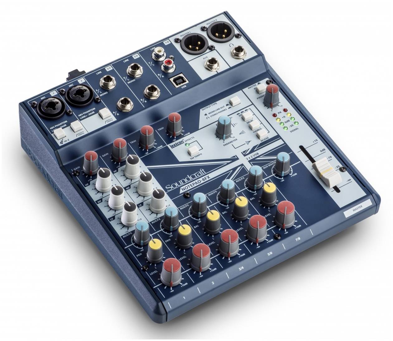 SOUNDCRAFT Notepad-8FX - Микшерный пульт
