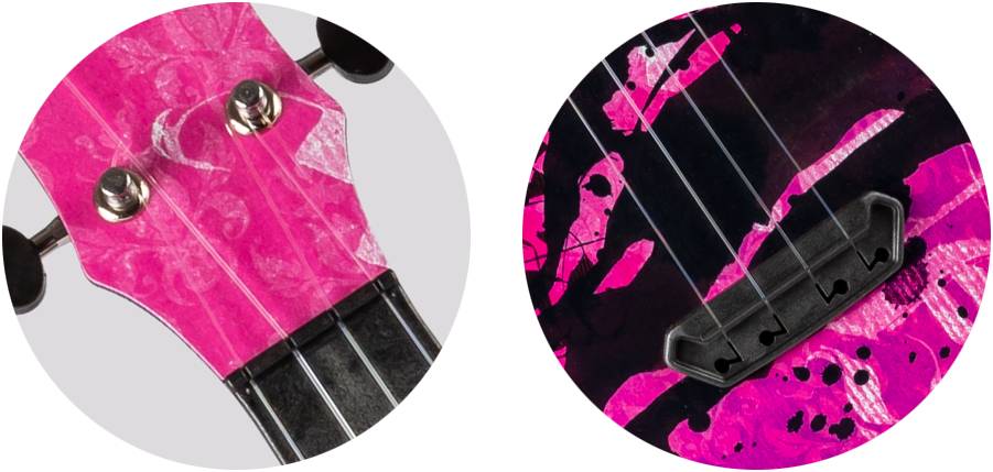 FLIGHT ULTRA S-40 Pink Rules - Укулеле сопрано