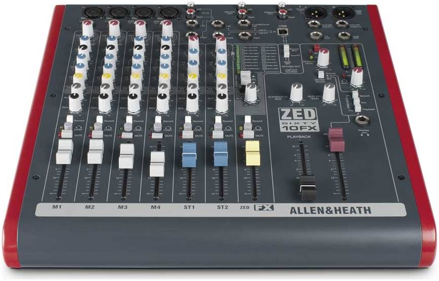 ALLEN&HEATH ZED60-10FX - Микшерный пульт