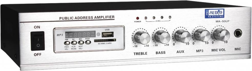 PROAUDIO MA-50UF Трансляционный микшер-усилитель
