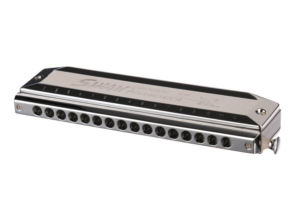 SW1664 C-major Губная гармошка хроматическая, Swan
