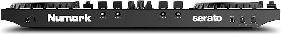 NUMARK NS4FX - DJ-контроллер 4-х канальный, 2 сенсорных 6-дюймовых джога.
