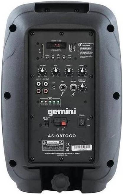 GEMINI AS-08TOGO - Акустическая система