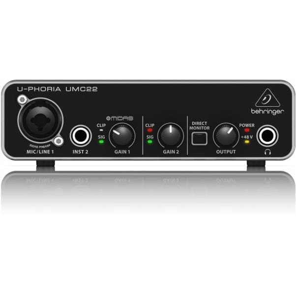 BEHRINGER UMC22 - Звуковая карта