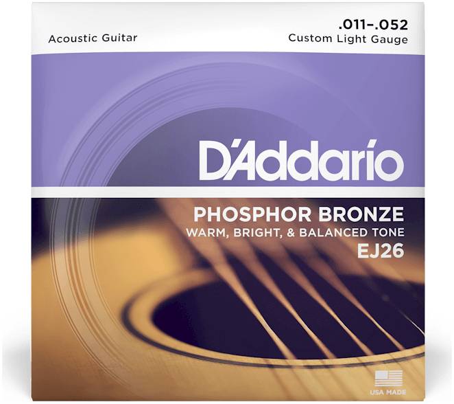 D'ADDARIO EJ26 - Струны для акустической гитары