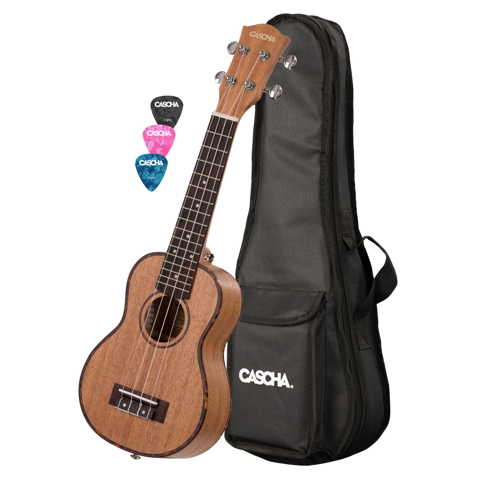 Cascha HH-2026L Mahogany Series - Укулеле сопрано, леворукий
