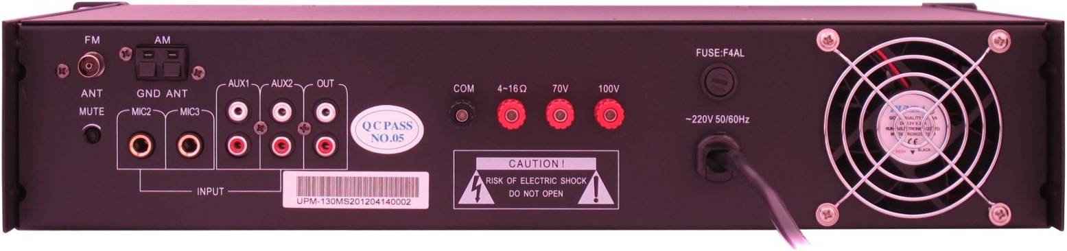 PROAUDIO UPM-130M - Усилитель мощности трансляционный