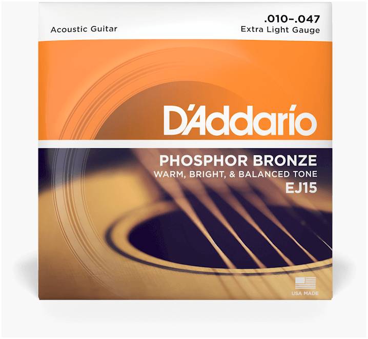 D'ADDARIO EJ15 - Струны для акустической гитары