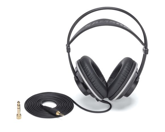 Samson SR990 закрытые студийные складные наушники, 32 Ом, 2,5 м