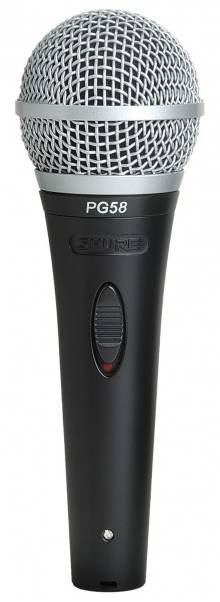 SHURE PG58 XLR - Микрофон