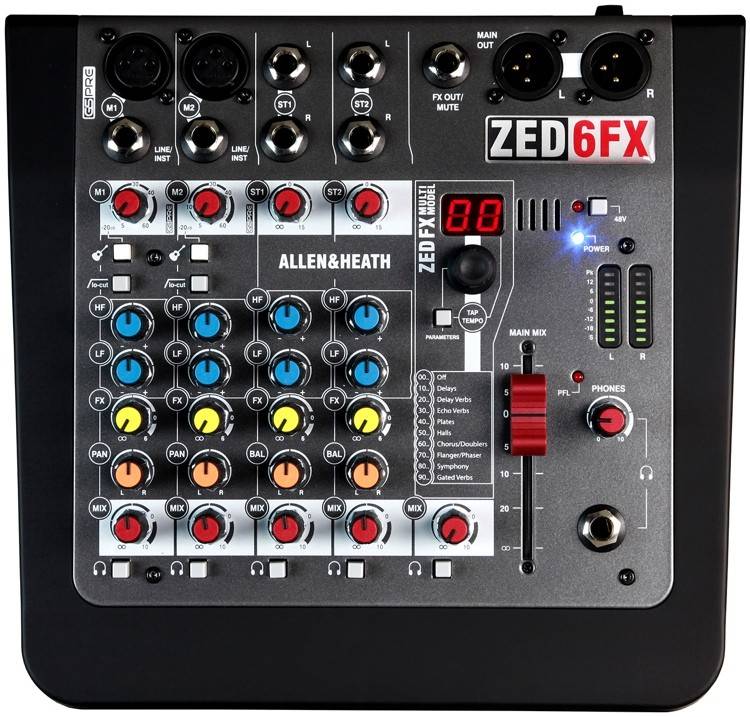 ALLEN&HEATH ZED6FX - Микшерный пульт